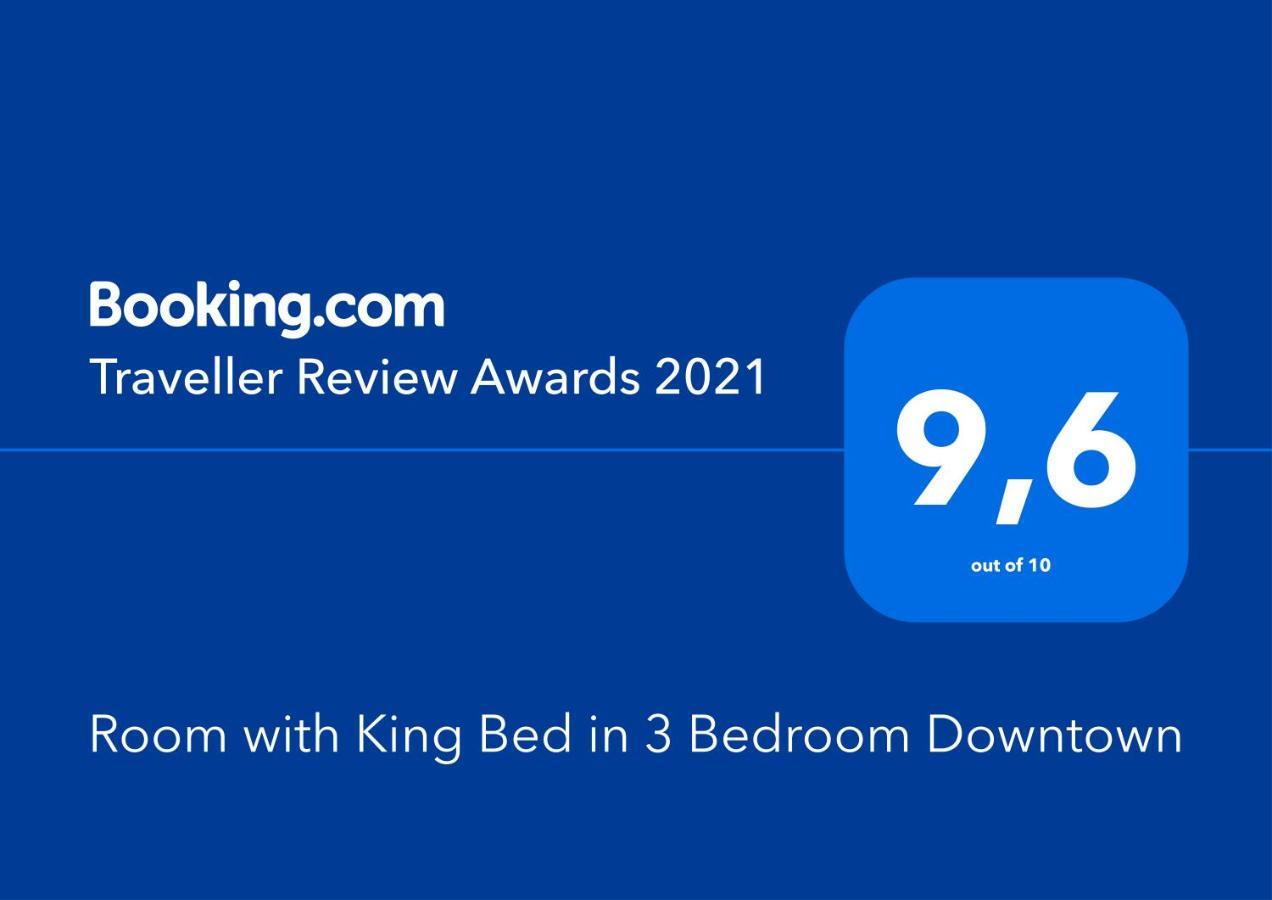 Room With King Bed In Shared 3 Bedroom Downtown Монреаль Экстерьер фото